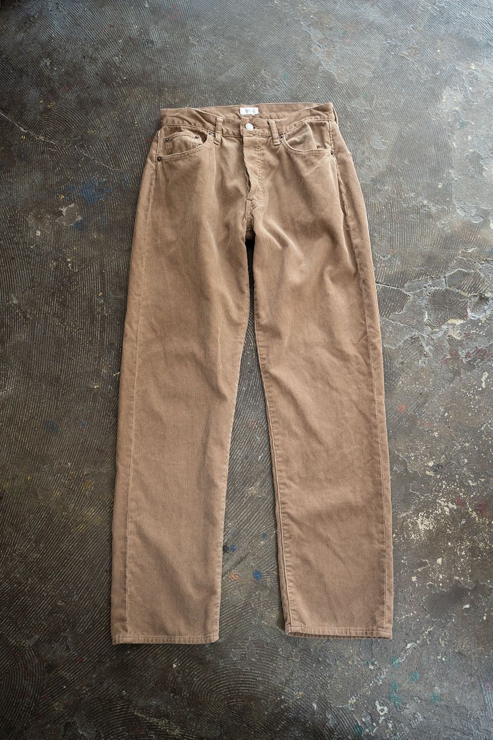 CIOTA - スビンコットンコーデュロイストレート5Pパンツ(BEIGE BALL