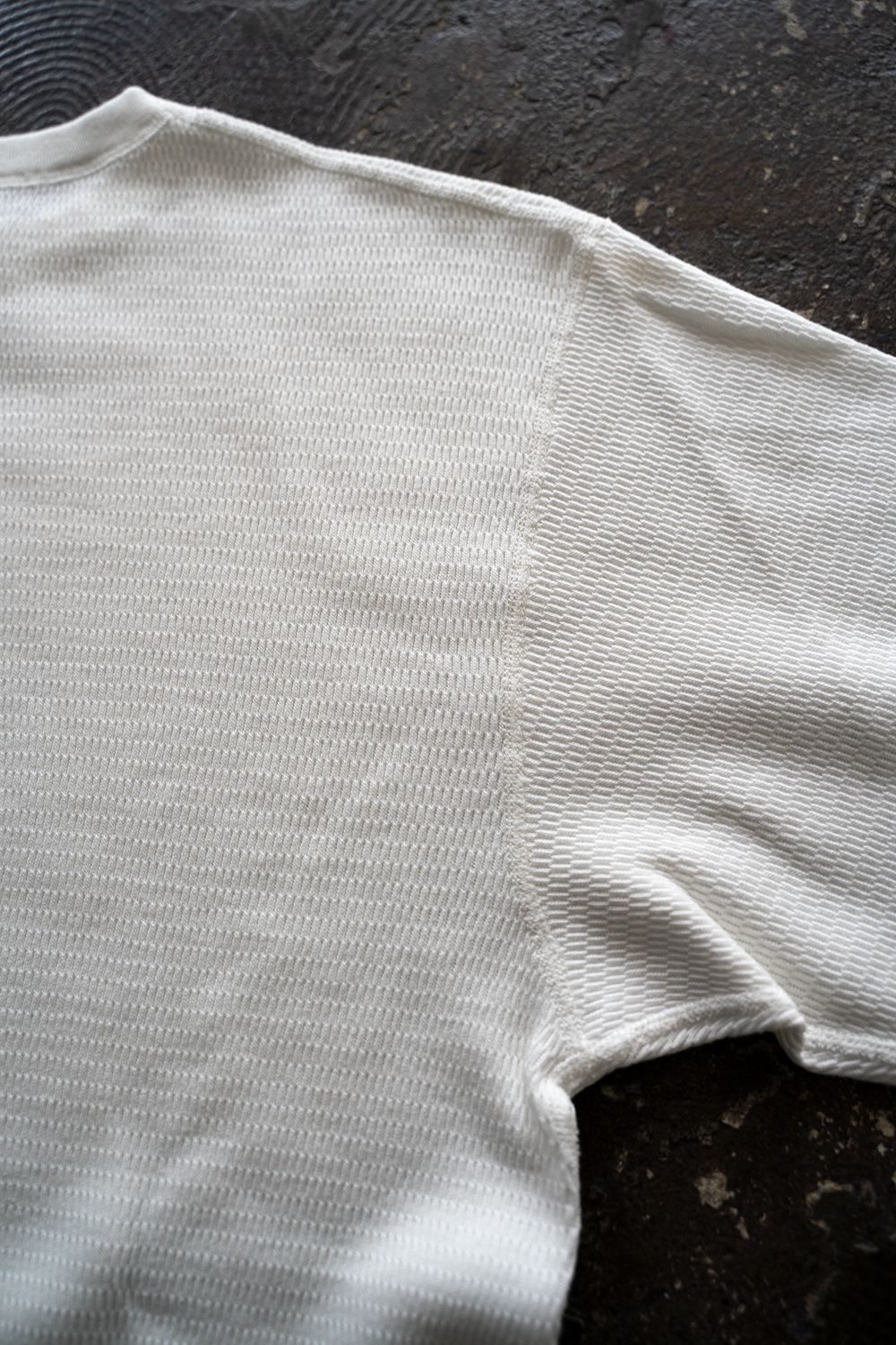 CIOTA - 【ラスト1点】【22SS】スビンコットンワッフル(ハニカム