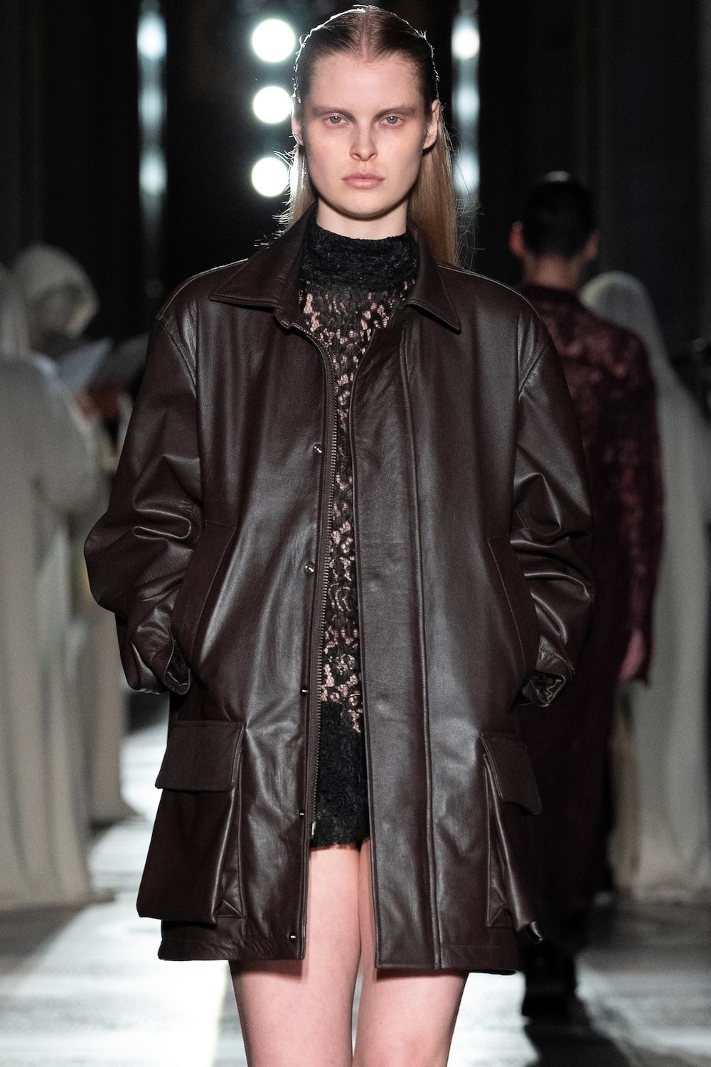 juha - 【ラスト1点】【24AW】Riding Leather Jacket/ライディング