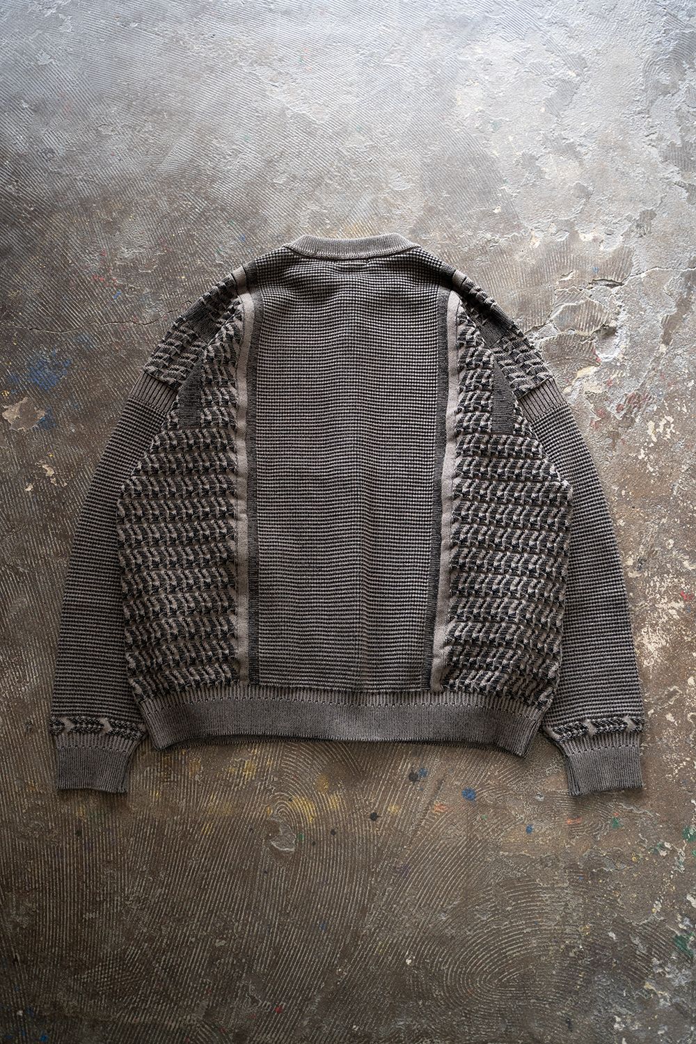 YASHIKI - 【ラスト1点】【24AW】Tasogare Cardigan(CHARCOAL) | Salty