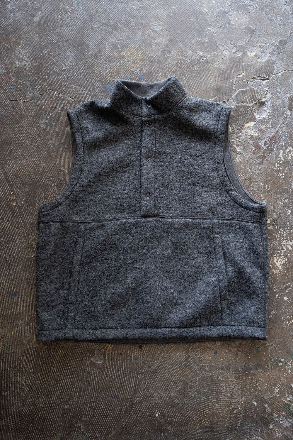 STILL BY HAND - 【ラスト1点】【23AW】ウールパイルプルオーバー