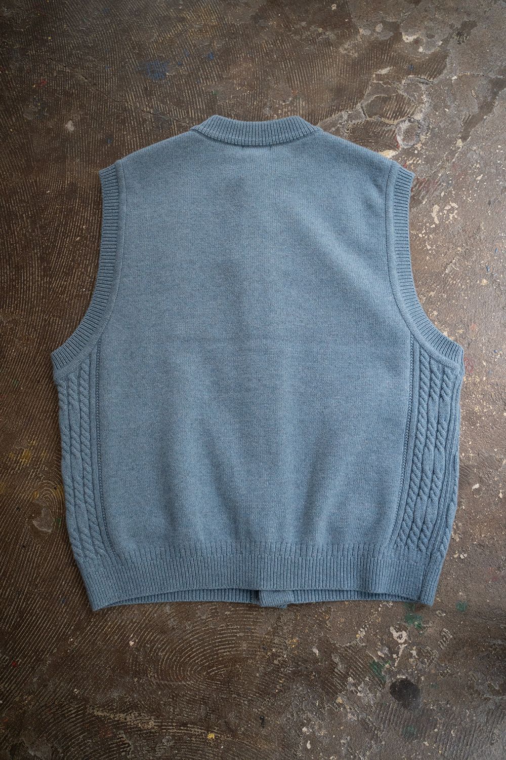YASHIKI - Shiraiki Vest(SAX BLUE) | Salty