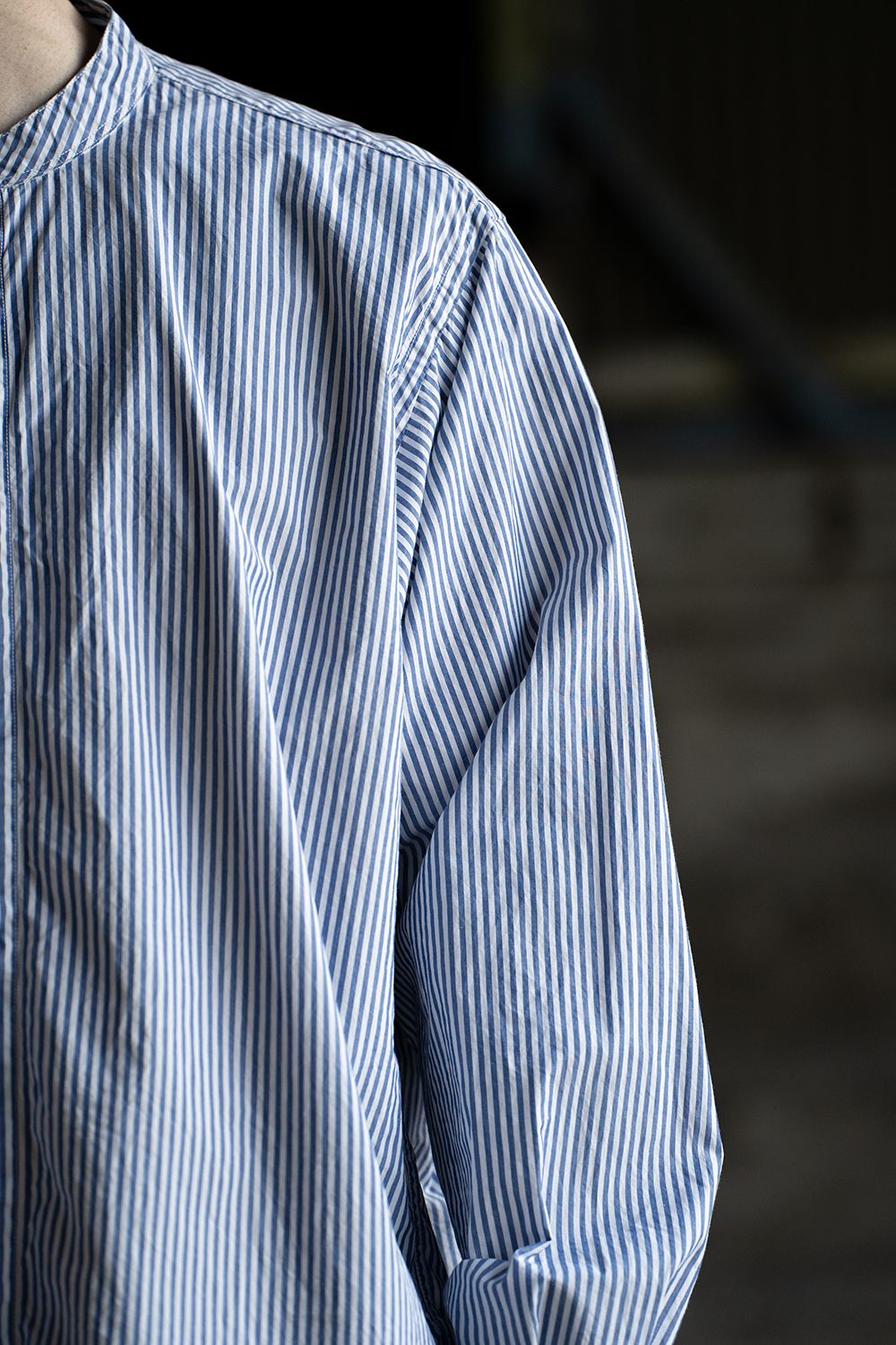 CIOTA - 【ラスト1点】スビンコットンタイプライターバンドカラー