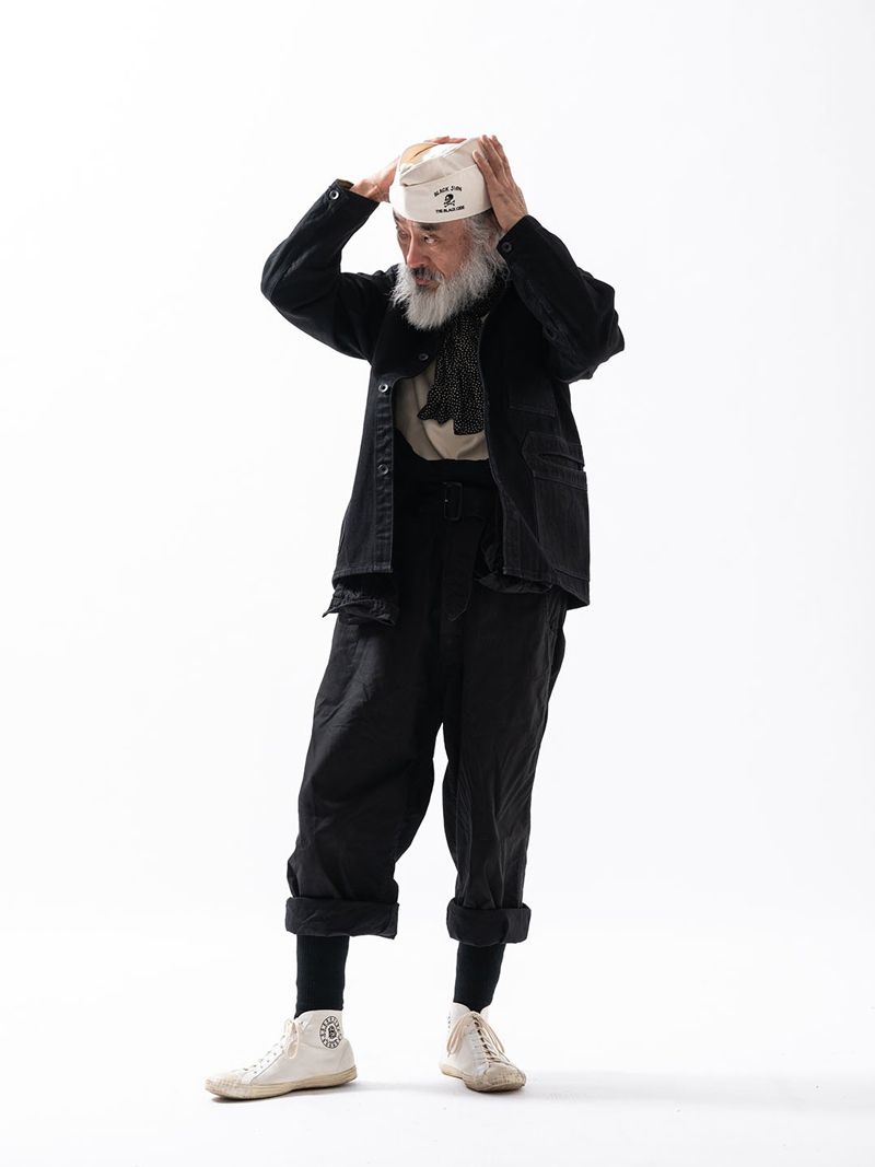 BLACK SIGN - 15oz BLACK DENIM DELTA JACKET (DEEP BLACK) | SKANDA