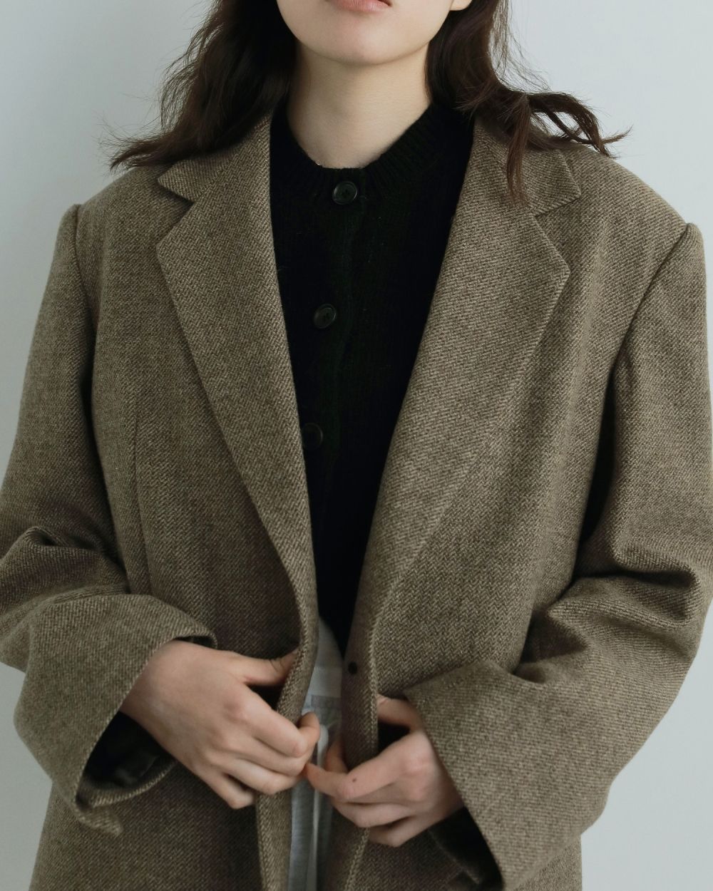 ànuke - Herringbone Wool Jacket / ヘリンボーン ウールジャケット