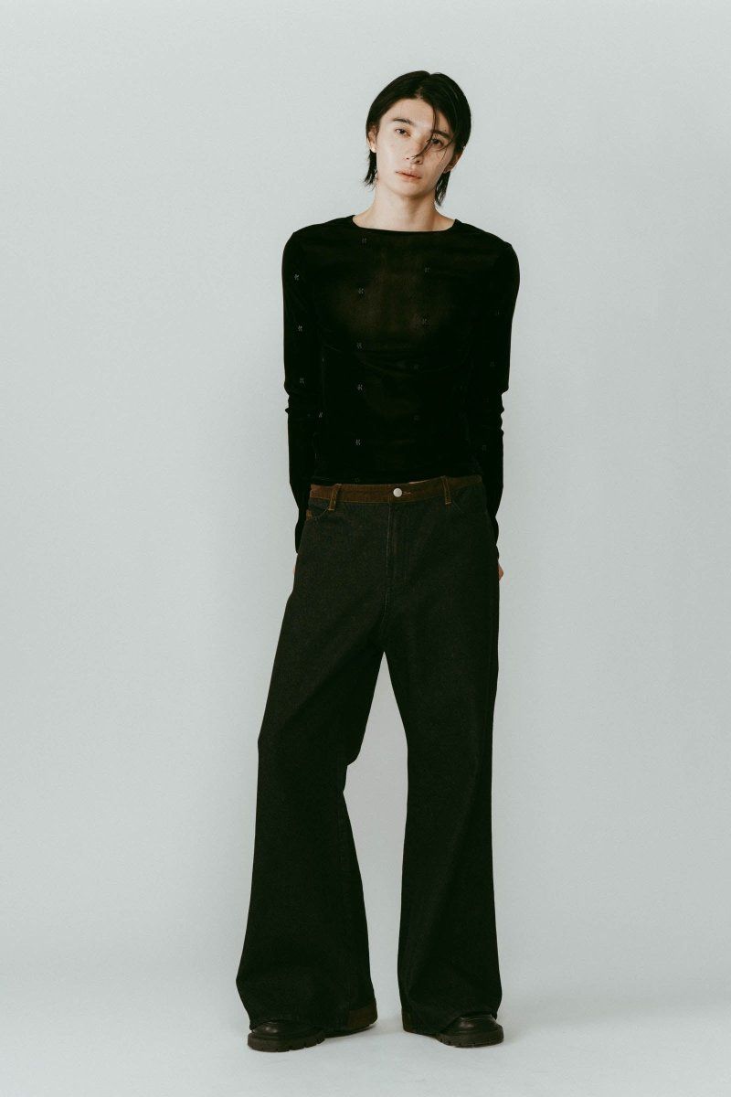 Knuth Marf - denim baggy pants(unisex) / デニムバギーパンツ