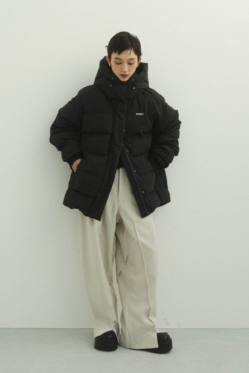 Knuth Marf - 2way down jacket / ダウンジャケット (ブラック) | Sir