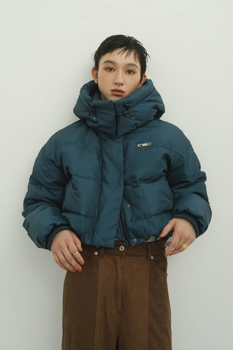 Knuth Marf - 2way short down jacket / ショートダウンジャケット