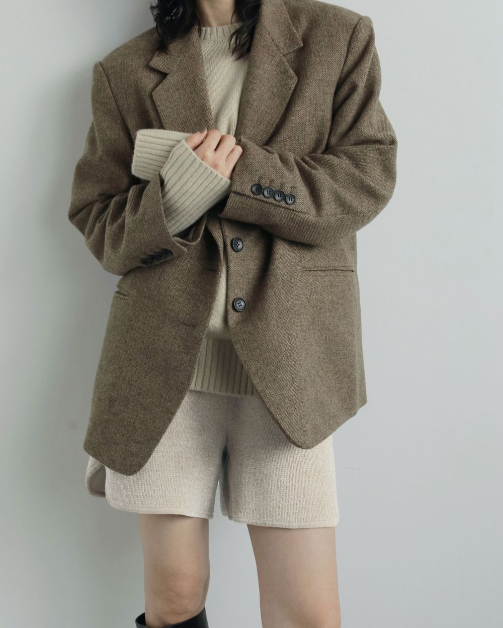 ànuke - Herringbone Wool Jacket / ヘリンボーン ウールジャケット