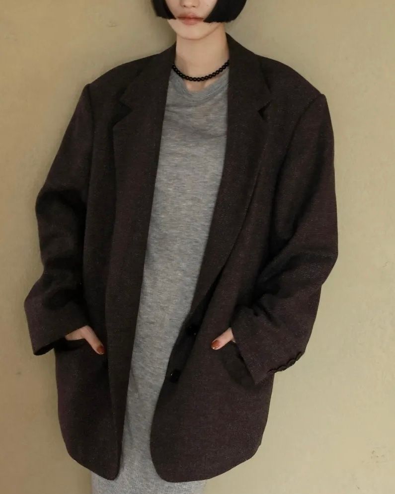 ànuke - Herringbone Wool Jacket / ヘリンボーン ウールジャケット