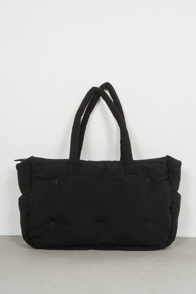 Knuth Marf - big quilt bag / ビッグキルティングバッグ (ブルー