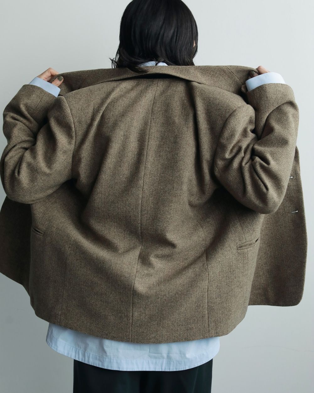 ànuke - Herringbone Wool Jacket / ヘリンボーン ウールジャケット