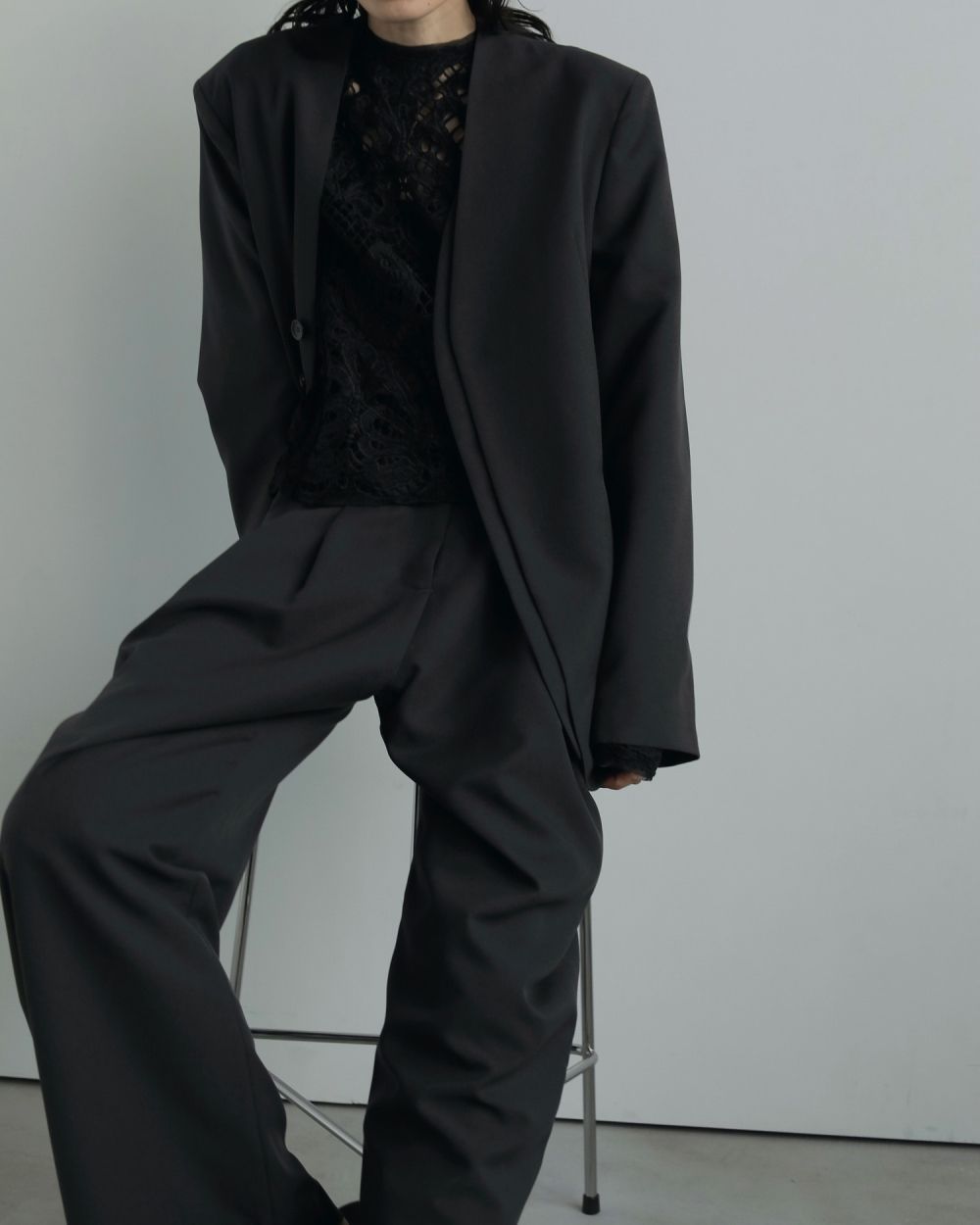 ànuke - Heather Stretch Pants / ヘザー ストレッチパンツ