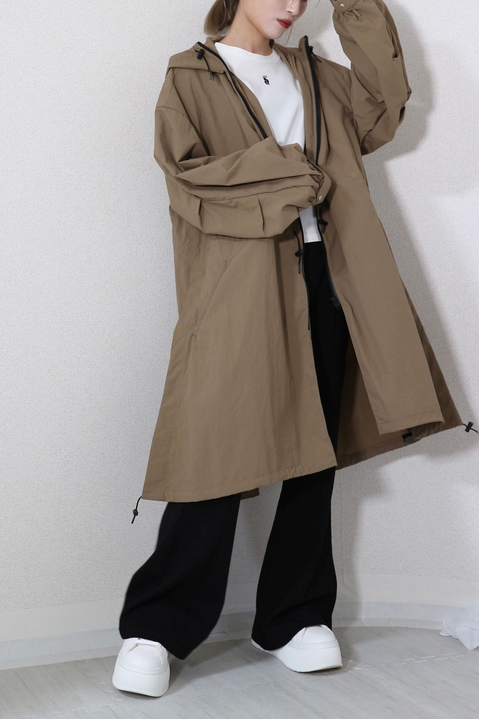 CASA FLINE - RECYCLING NYLON COAT / リサイクルナイロン撥水コート