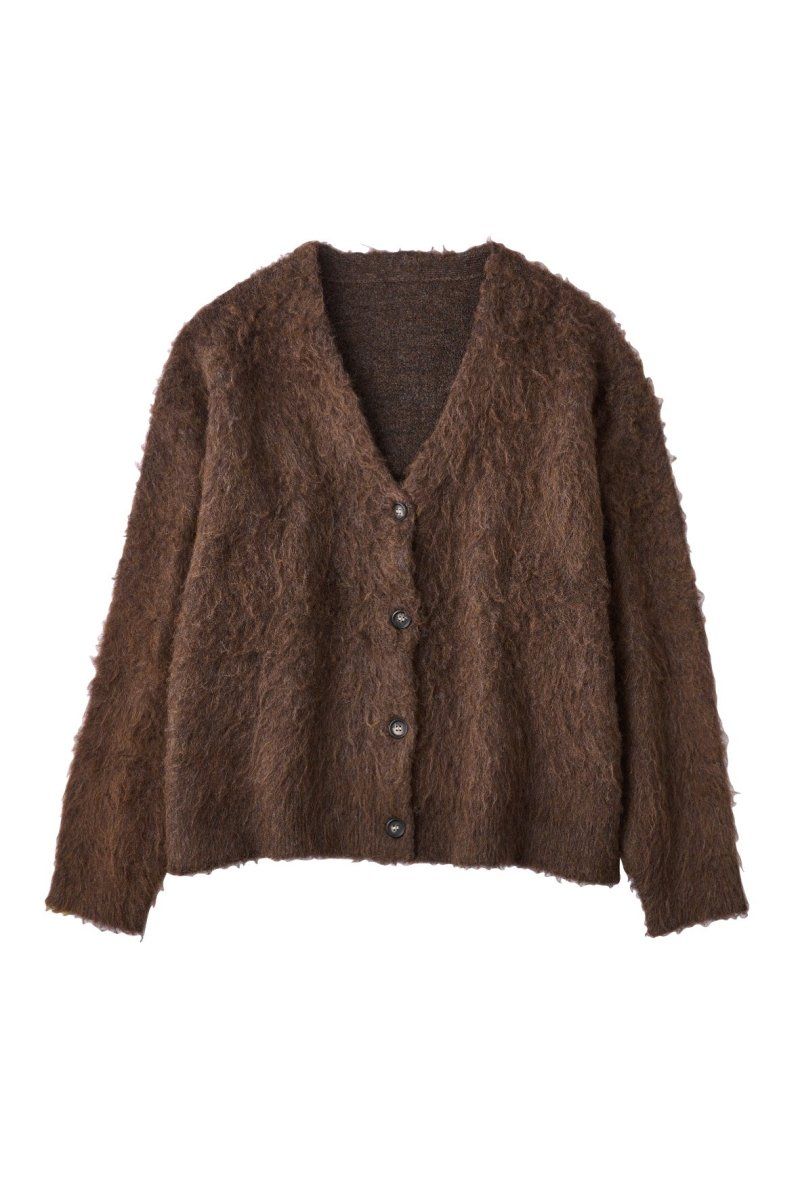 Knuth Marf - Vneck cardigan(unisex) / Vネックカーディガン