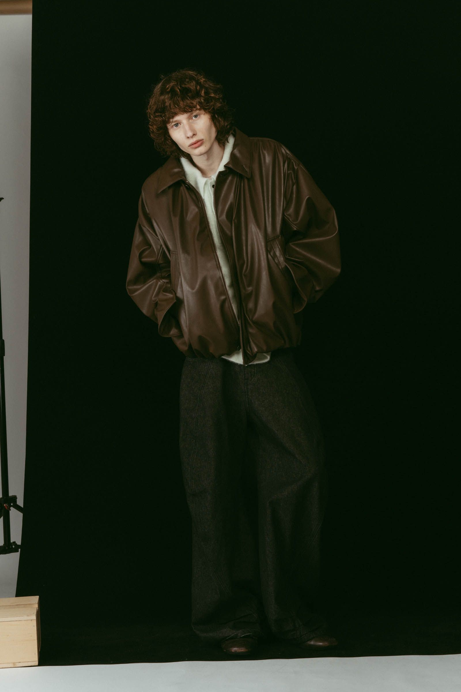 Knuth Marf - voluminous leather jacket(unisex) / ボリュームレザー