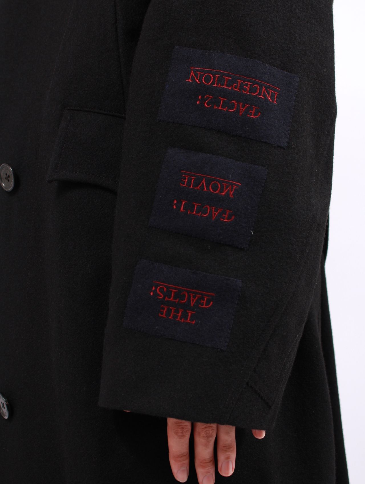 DAIRIKU - 【25AW】バットマン ドレープ ロング ピー コート / 