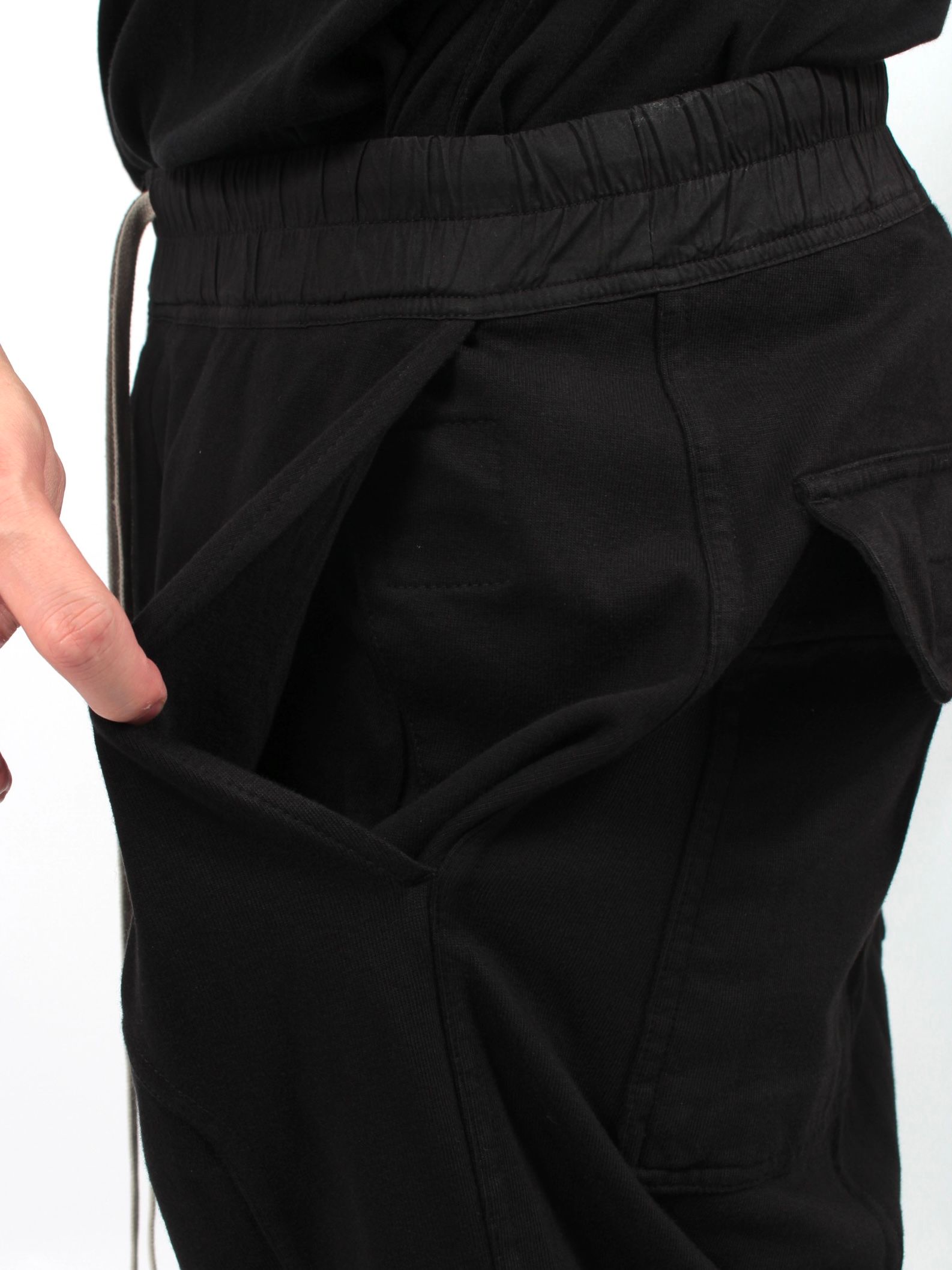 RICK OWENS DRKSHDW - 【25SS】プリズナー ドローストリング サルエル