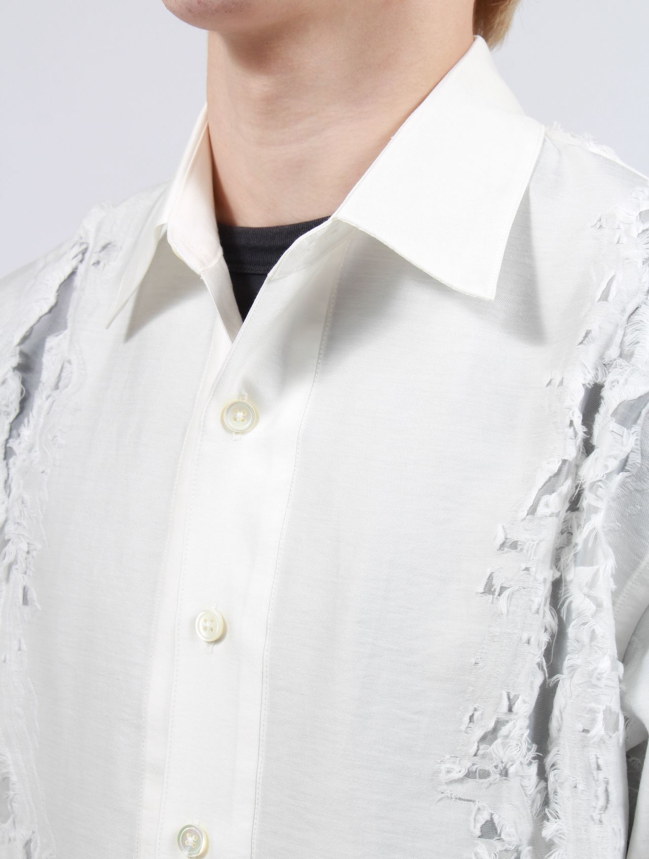 TAAKK - 【25SS】ジャガード ショート スリーブ 半袖 シャツ / SHORT