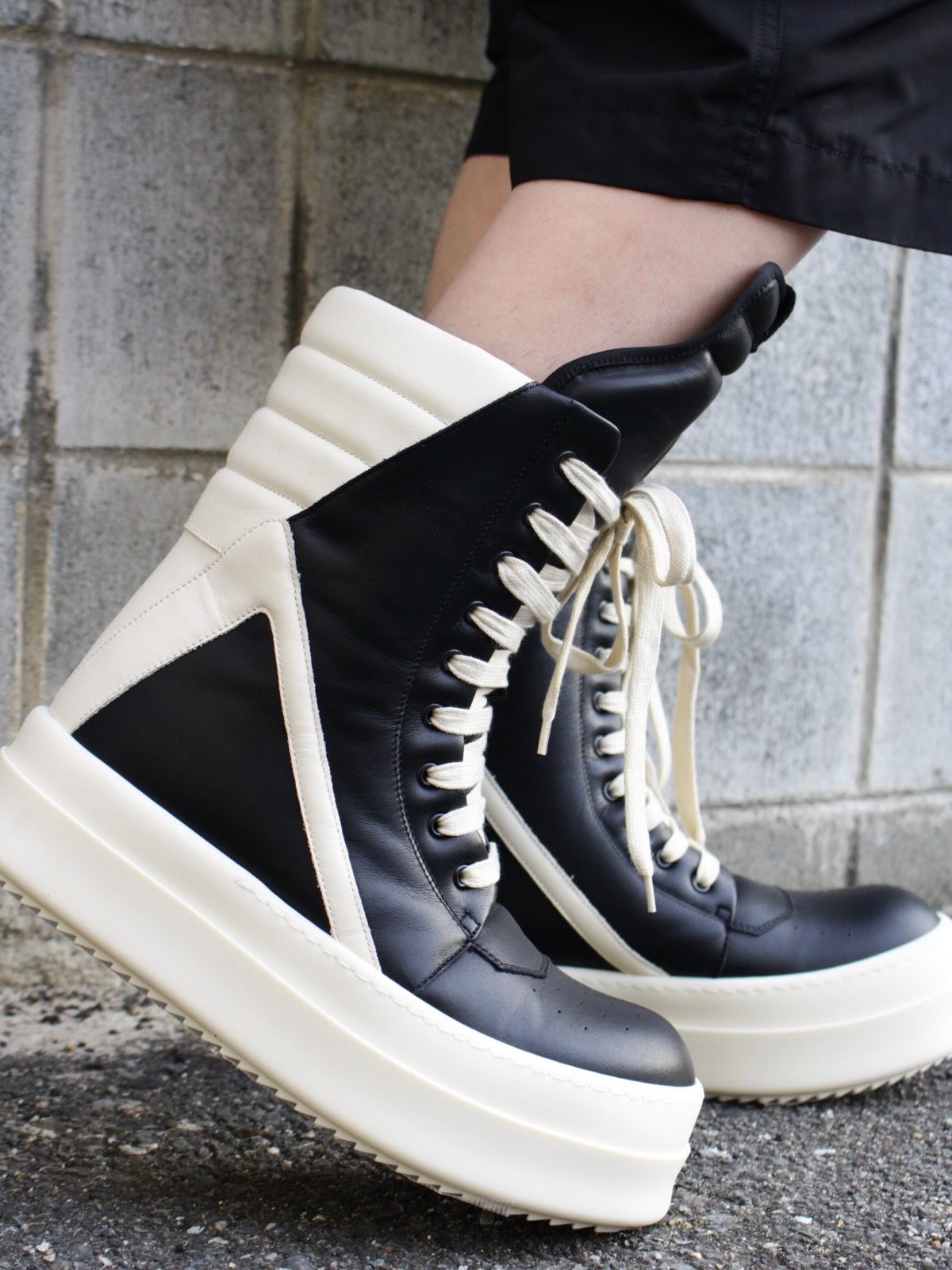 RICK OWENS - 【25SS】 メガ ジオバスケット スニーカー / MEGA