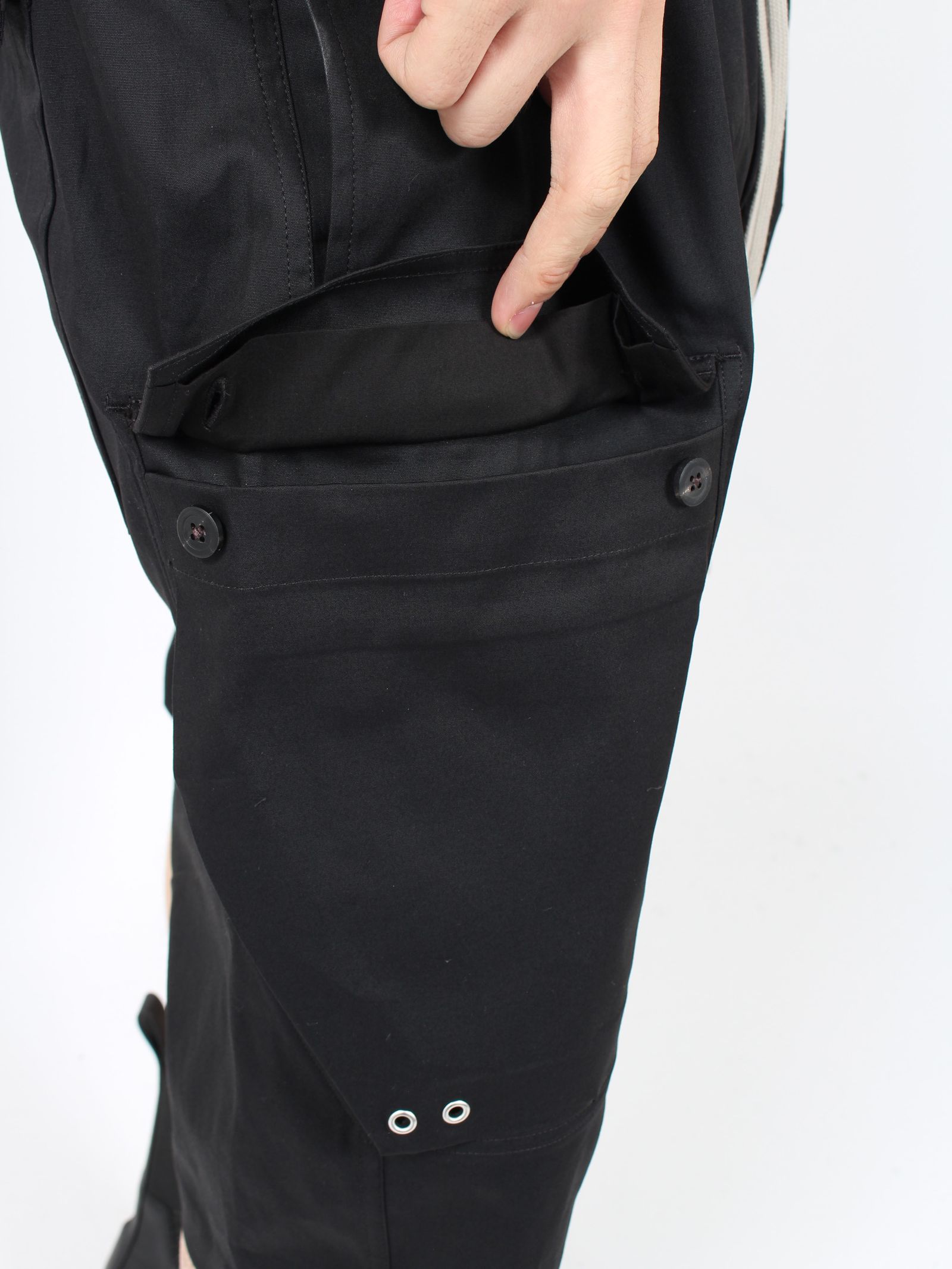 RICK OWENS - 【26SS】サルエル カーゴ ショーツ / CARGO PODS