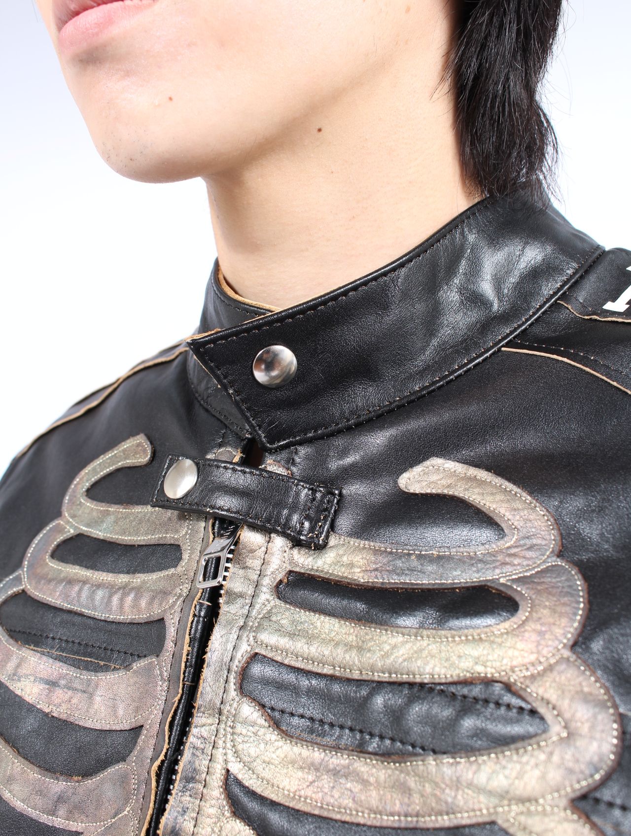 SEVESKIG - 【25AW】ボーン デタッチャブル レーサー ライダース