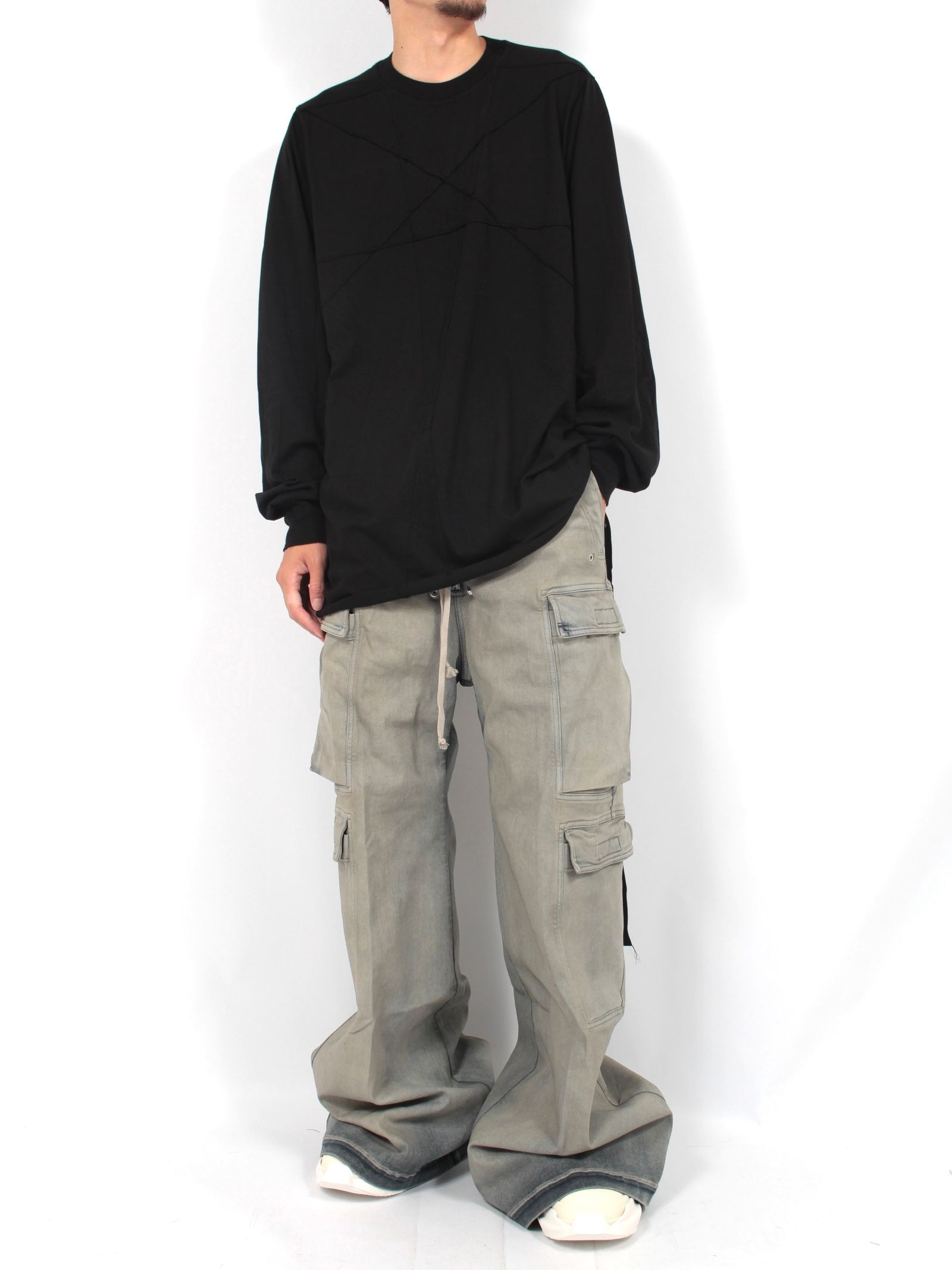 RICK OWENS DRKSHDW - 【24AW】ジャンボ ロングスリーブ 長袖 Tシャツ
