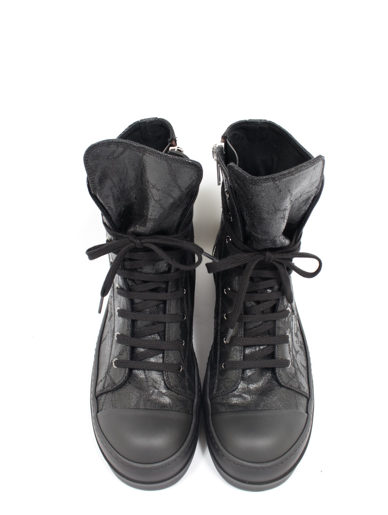 RICK OWENS DRKSHDW - 【25SS】 ハイカット スニーカー ラモーンズ