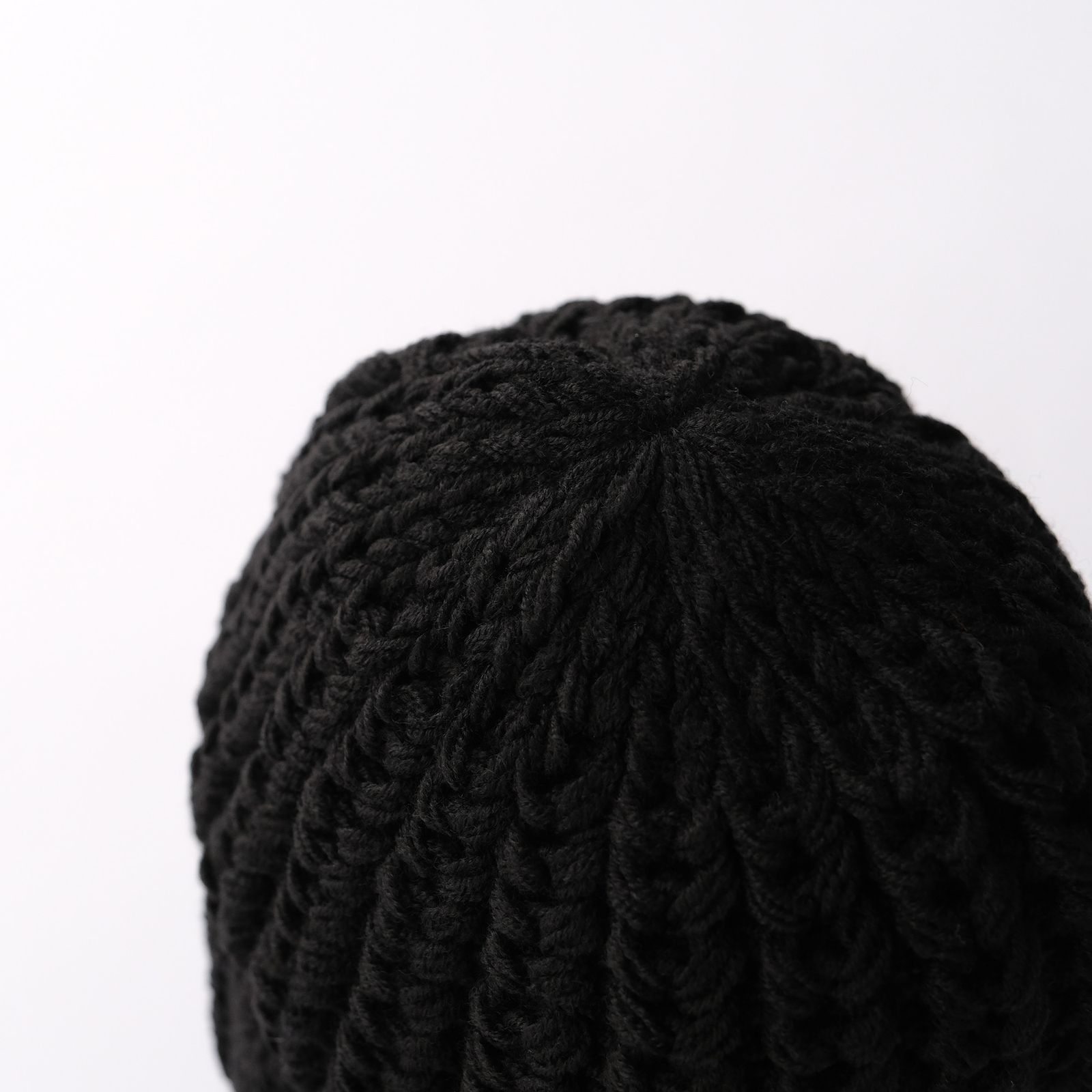 COMESANDGOES - Big Knit -ニットキャップ-（Black /ブラック
