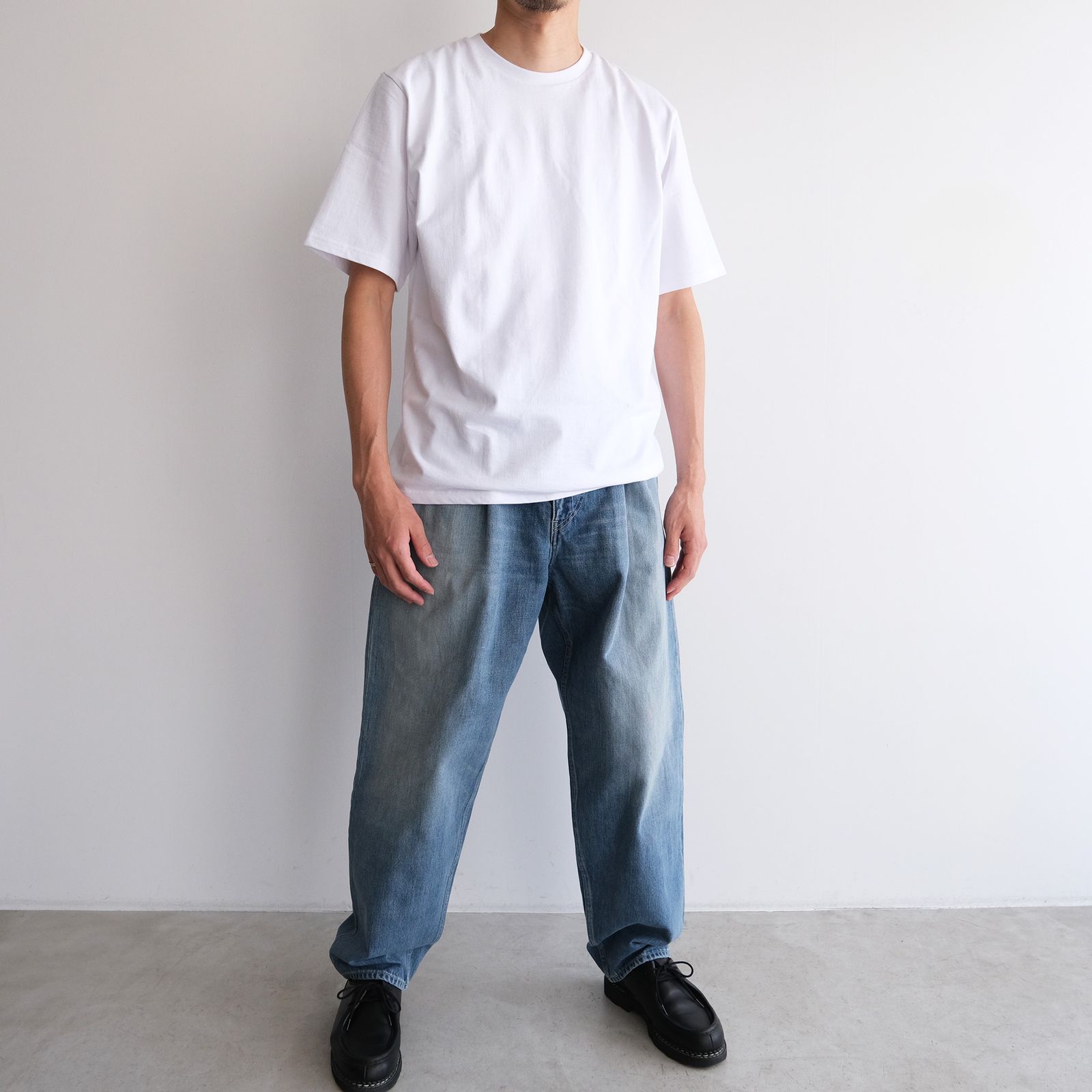 Graphpaper - Selvage Denim Two Tuck Tapered Pants -デニムパンツ