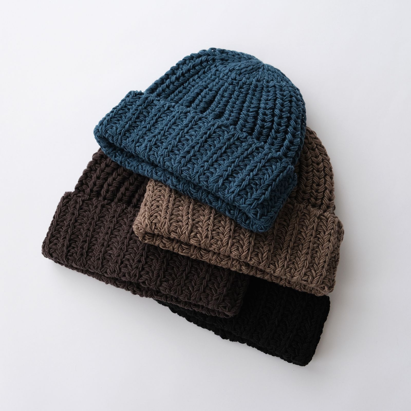 COMESANDGOES - Big Knit -ニットキャップ-（Black /ブラック