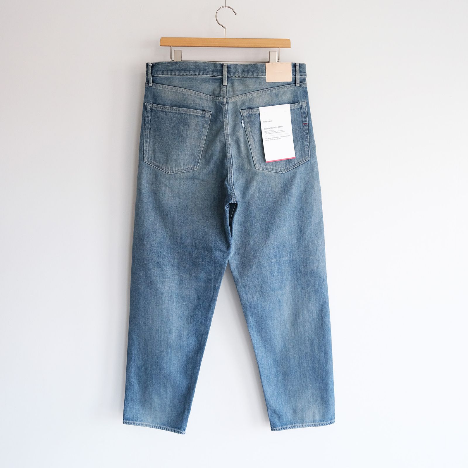 Graphpaper - Selvage Denim Five Pocket Tapered Pants -デニムパンツ