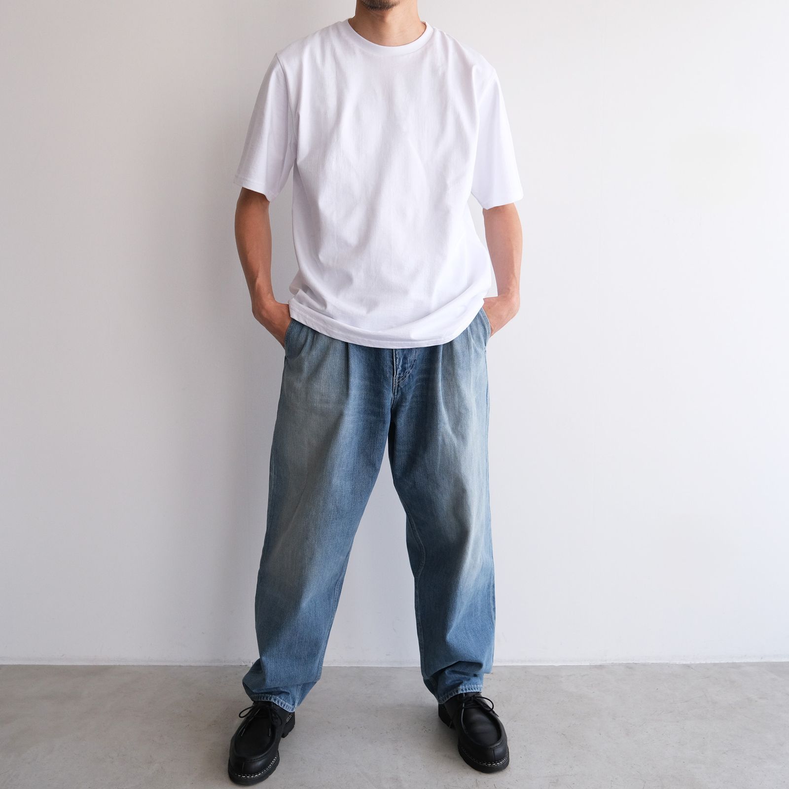 Graphpaper - Selvage Denim Two Tuck Tapered Pants -デニムパンツ
