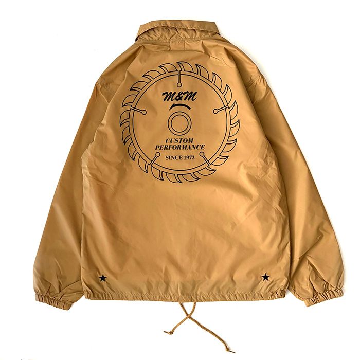 M&M CUSTOM PERFORMANCE - Coach Jacket / COYOTE / コーチジャケット