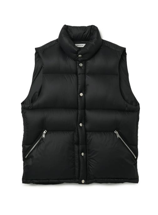 nonnative - EXPLORER DOWN VEST NYLON MINI RIPSTOP WITH WINDSTOPPER