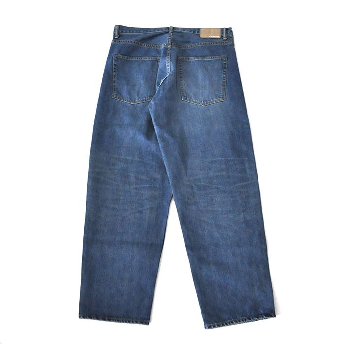 DESCENDANT - 1995 DENIM TROUSERS BAGGY LIGHT WASH / INDIGO