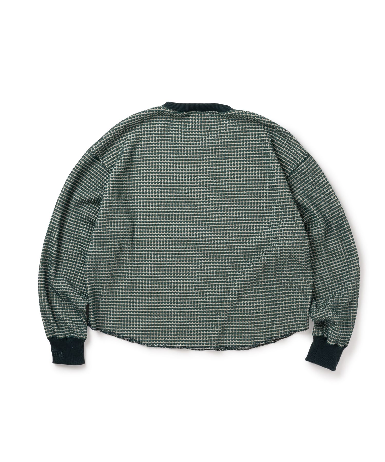 SON OF THE CHEESE - HOLD FAST THERMAL SHIRT / GREEN / サーマル