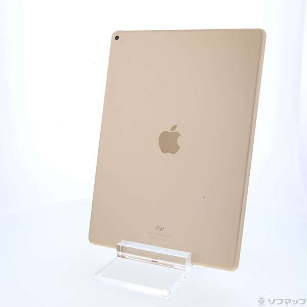 中古】iPad Pro 12.9インチ 第1世代 128GB ゴールド NL0R2J／A Wi-Fi