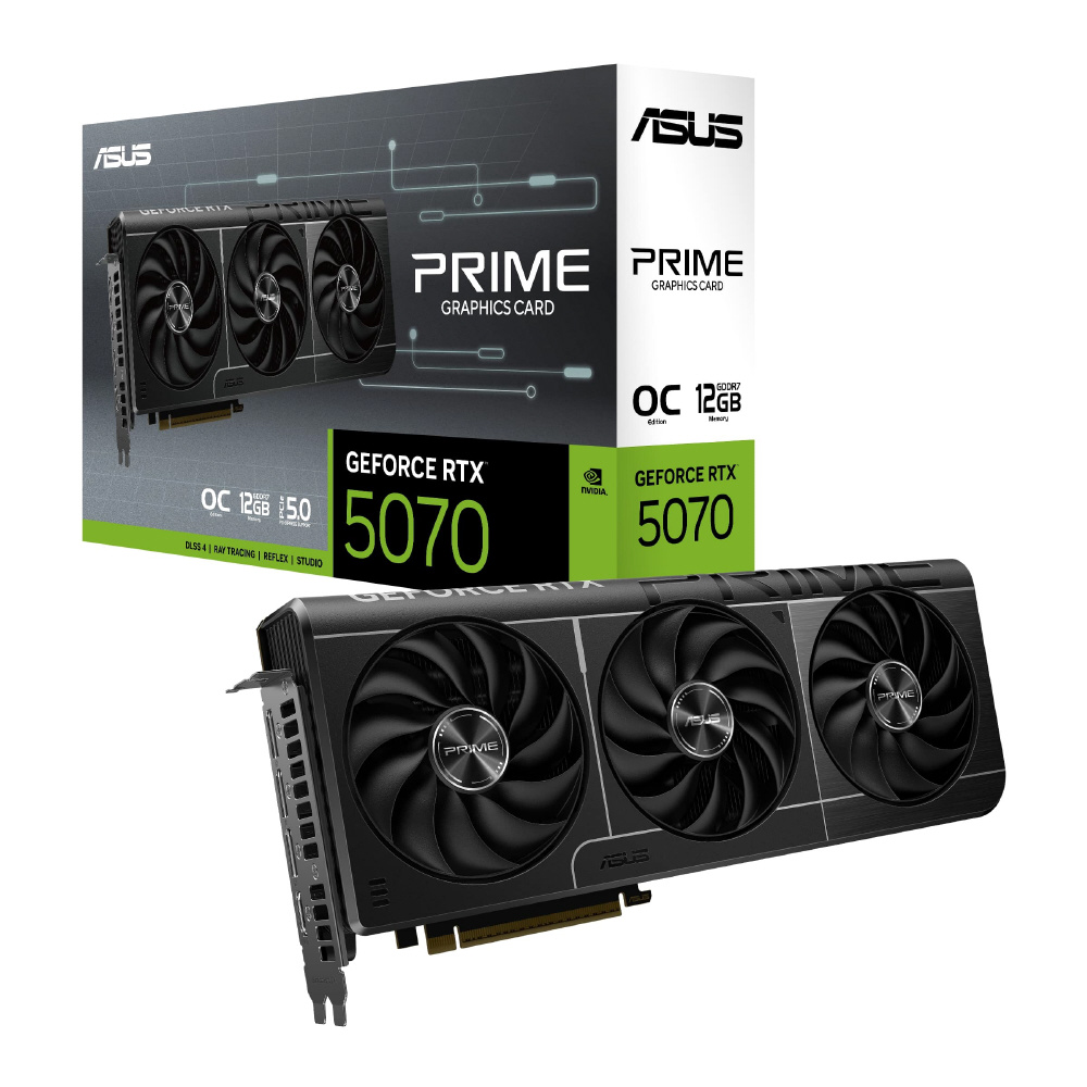 グラフィックボード PRIME GeForce RTX 5070 12GB GDDR7 OC Edition