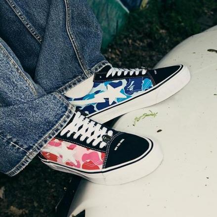 国内7月26日発売予定】 ア・ベイシング・エイプ × バンズ スケート