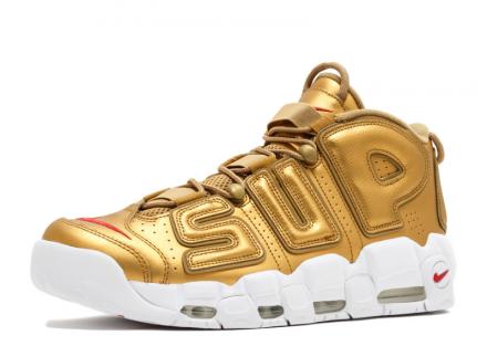 国内5月1日発売予定】 シュプリーム × ナイキ エア モア アップテンポ