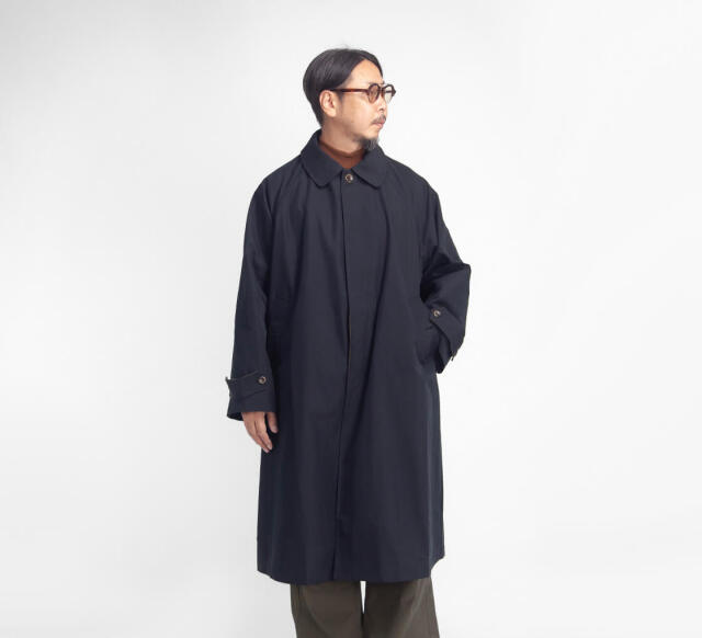 KELEN ケレン GRAVES ギャバジン バルカラーコート メンズ