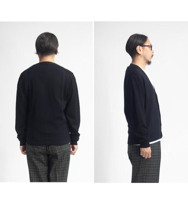 JOHN SMEDLEY ジョンスメドレー S4712 コットン×ウール パネルコンビ