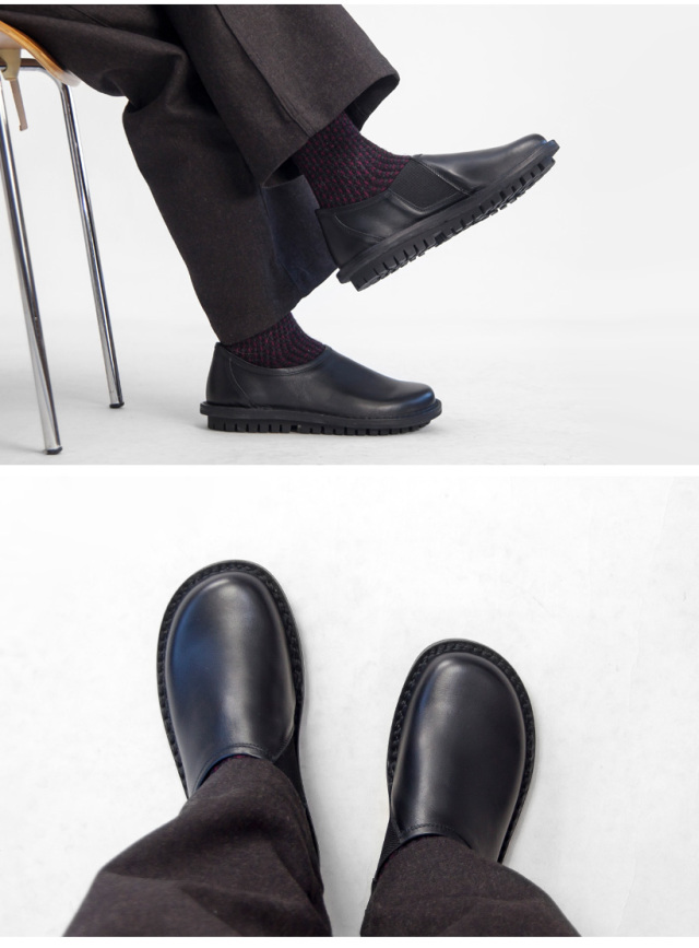 trippen トリッペン YEN スリッポン レザーシューズ プレーントゥ 革靴