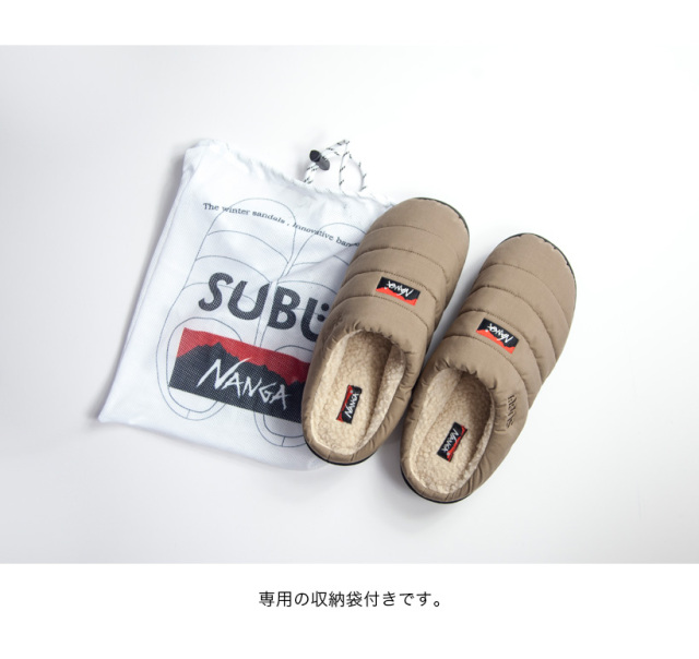 NANGA ナンガ SUBU スブ HINOC ヒノック ウィンターサンダル