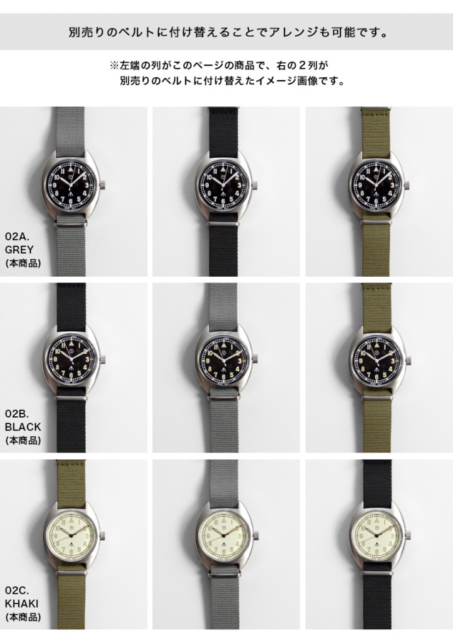 NAVAL WATCH ナバルウォッチ Mil.-02 ロイヤルエアフォースタイプ