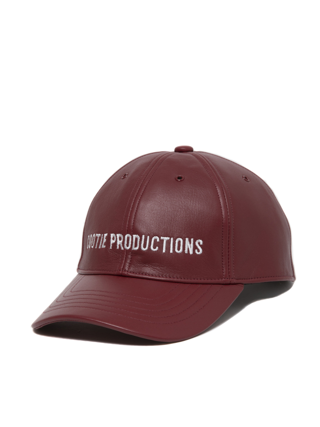 COOTIE 「Leather 6 Panel Cap」 レザー 6パネルキャップ