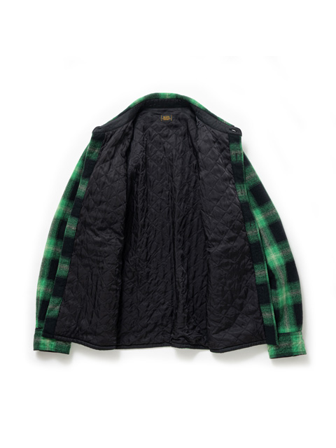 RATS 「WOOL CHECK SHIRT JKT」 ウール オンブレーチェックシャツ