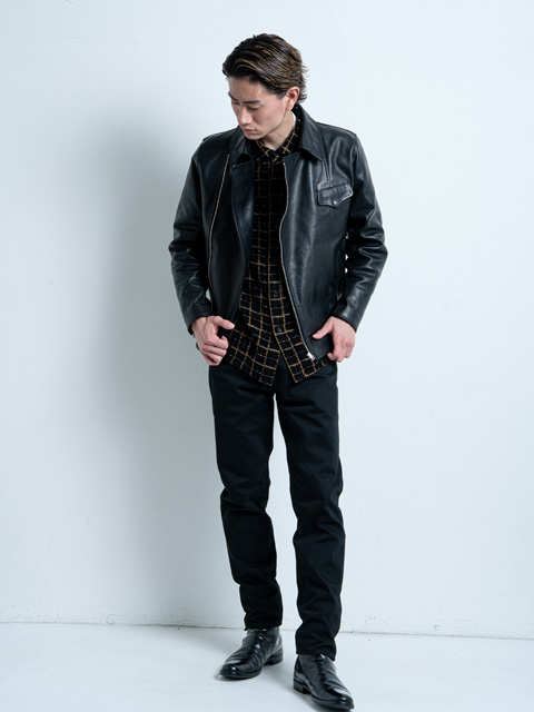 RATS 「MOLESKIN CHECK SHIRT」 モールスキン チェックシャツ