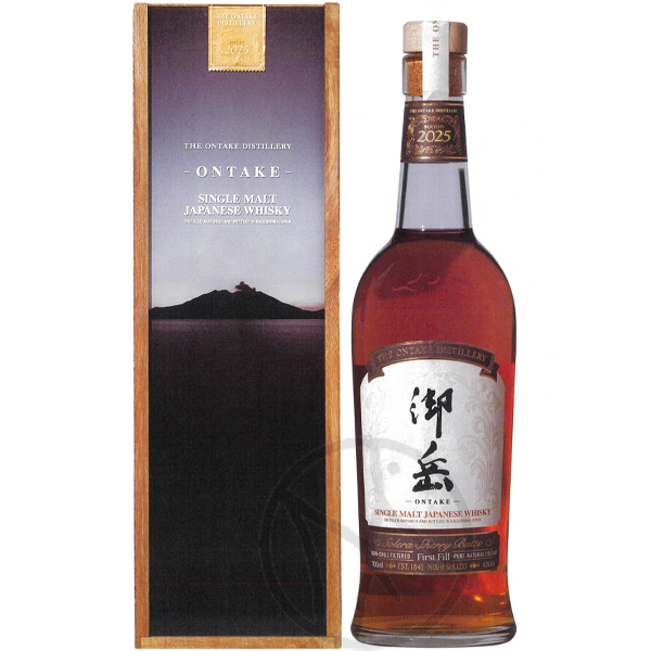 御岳 2025 ジャパニーズシングルモルトウイスキー 43度 700ml